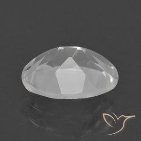 Topacio Blanco natural de 3.01 ct, Ovalada, VVS-VS