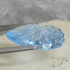 Topacio Azul Cielo natural de 5.96 ct, Elegante, Transparente