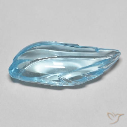 Topacio Azul Suizo natural de 8.43 ct, Elegante, Transparente