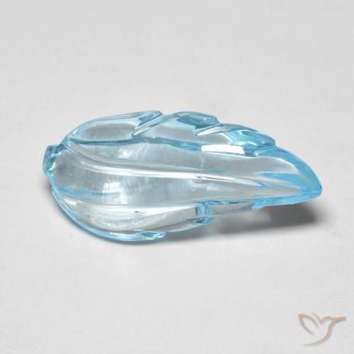 7.33ct Natural Azul Suizo Topacio, Elegante, Transparente