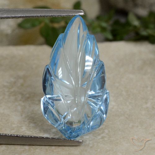 9.05ct Natural Azul Suizo Topacio, Elegante, Transparente