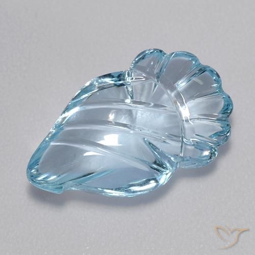 5.64ct Natural Azul Suizo Topacio, Elegante, Transparente
