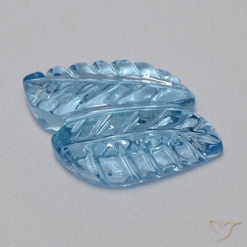 4.85ct Natural Azul Suizo Topacio, Elegante, Transparente