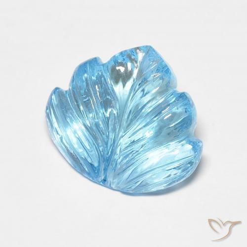 5.82ct Natural Azul Cielo Topacio, Elegante, Transparente