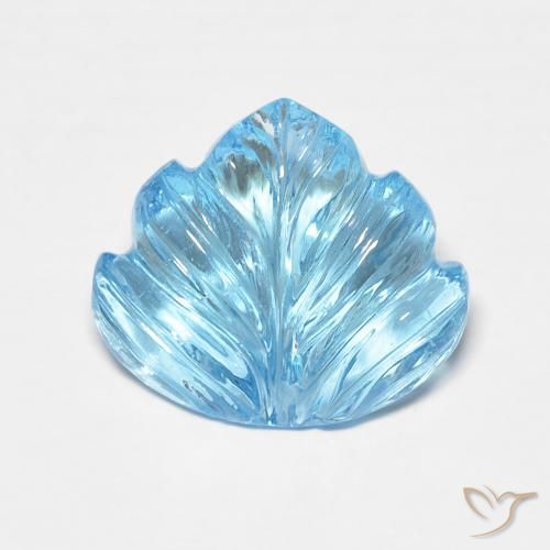 Topacio Azul Cielo natural de 5.82 ct, Elegante, Transparente