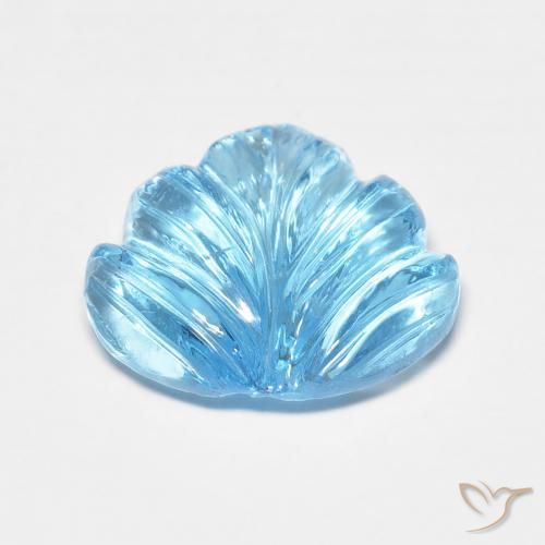 Topacio Azul Cielo natural de 5.82 ct, Elegante, Transparente