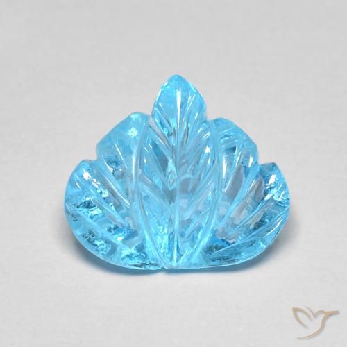 5.55ct Natural Azul Suizo Topacio, Elegante, Transparente