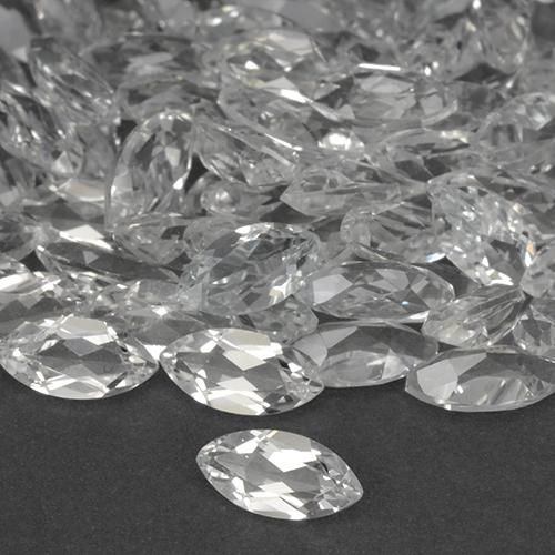 Topacio Blanco cálido natural de 0.28 ct, Marquesa, VVS-VS