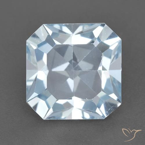5.79ct Natural Azul Cielo Topacio, corte esmeralda, VVS-VS