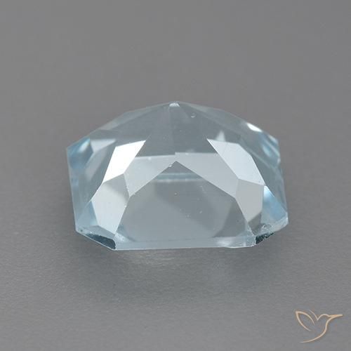 Topacio Azul Cielo natural de 2.78 ct, Corte Octágono / Esmeralda, VVS-VS