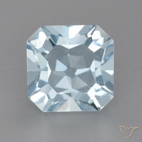 2.93ct Natural Azul Cielo Topacio, corte esmeralda, VVS-VS