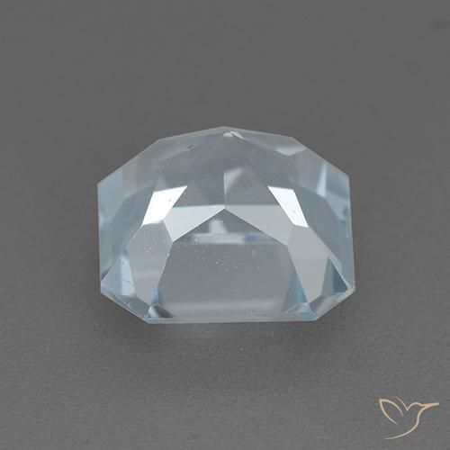 Topacio Azul Cielo natural de 2.78 ct, Corte Octágono / Esmeralda, VVS-VS