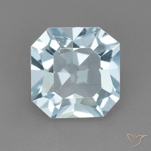 2.88ct Natural Azul Cielo Topacio, corte esmeralda, VVS-VS