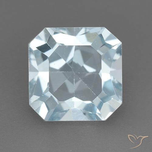 2.91ct Natural Azul Cielo Topacio, corte esmeralda, VVS-VS