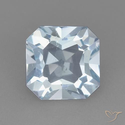 2.86ct Natural Azul Cielo Topacio, corte esmeralda, VVS-VS
