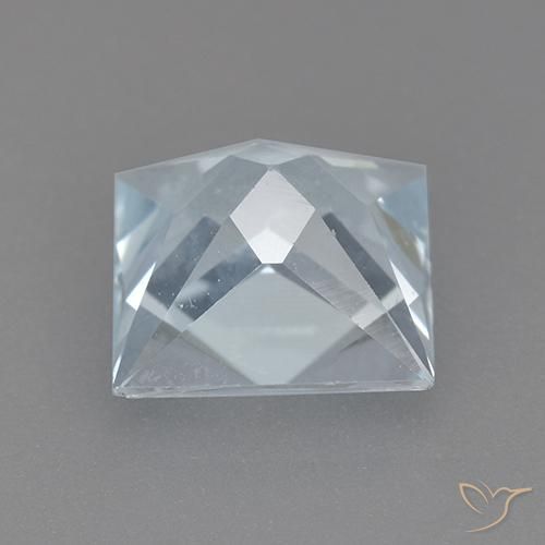 Topacio Azul Cielo natural de 2.01 ct, Cuadrado, VVS-VS