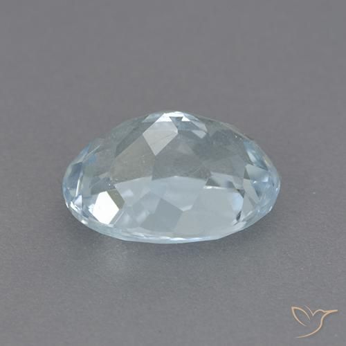 Topacio Azul Cielo natural de 2.36 ct, Ovalada, VVS-VS