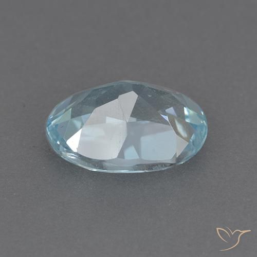 Topacio Azul Cielo natural de 2.24 ct, Ovalada, VVS-VS