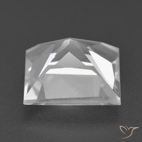 Topacio Blanco natural de 4.42 ct, Cuadrado, VVS-VS
