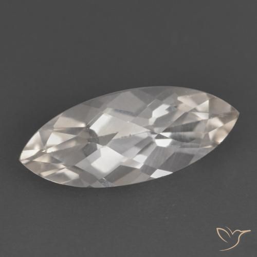 Topacio Blanco natural de 1.53 ct, Marquesa, VS