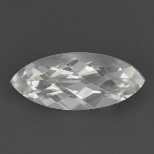 Topacio blanco natural de 1,62 ct, marquesa, VS