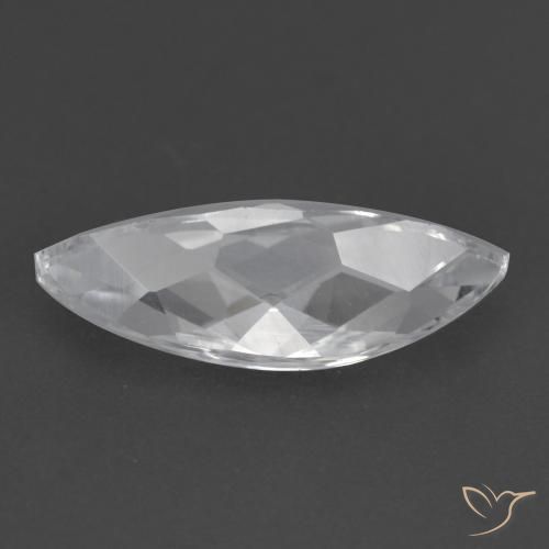 Topacio Blanco natural de 1.64 ct, Marquesa, VS