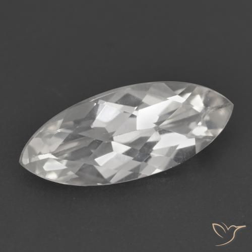 Topacio Blanco natural de 1.53 ct, Marquesa, VS