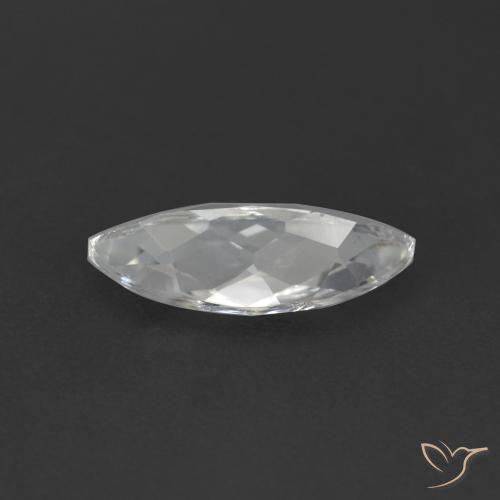 Topacio blanco natural de 1,72 ct, marquesa, VS