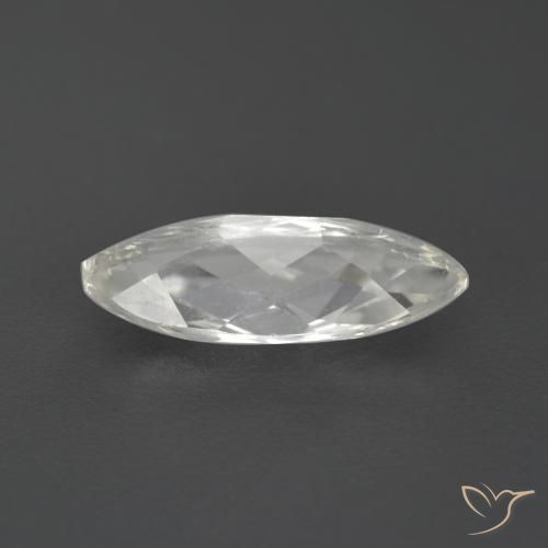 Topacio Blanco cálido natural de 1.73 ct, Marquesa, VS