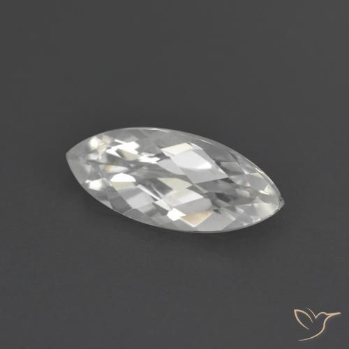 Topacio Blanco natural de 1.76 ct, Marquesa, VS