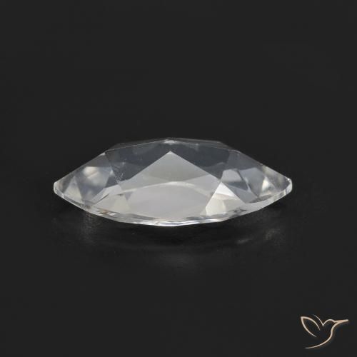 Topacio Blanco azulado natural de 1.97 ct, Marquesa, VVS