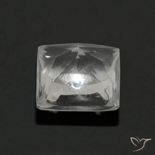 Topacio Blanco claro natural de 2.32 ct, Cuadrado, Transparente