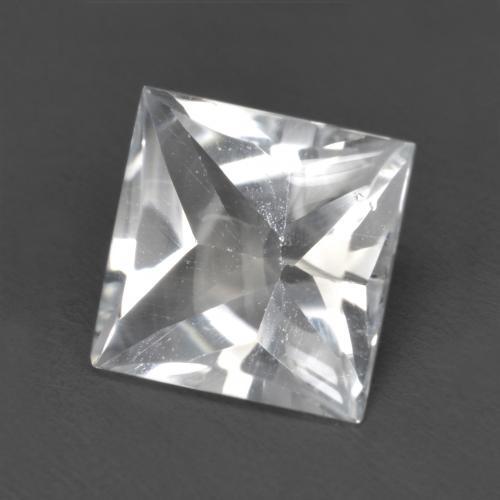Topacio Blanco natural de 2.12 ct, Cuadrado, Transparente