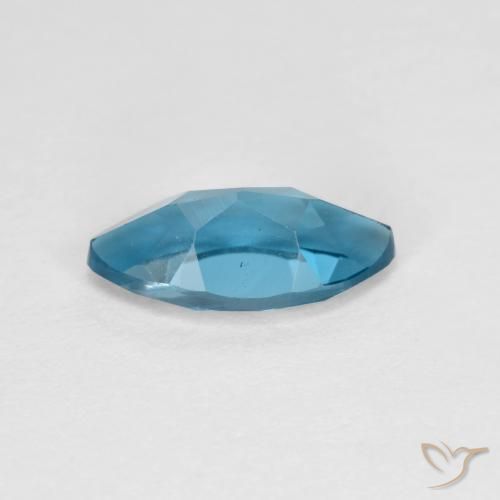 Topacio Azul Londres natural de 1.36 ct, Marquesa, VS