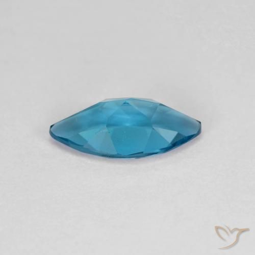 Topacio Azul Londres natural de 1.17 ct, Marquesa, VS