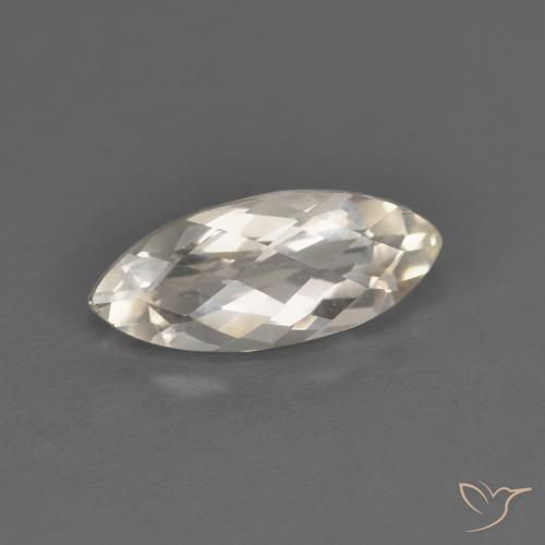 Topacio Blanco cálido natural de 1.88 ct, Marquesa, VVS-VS