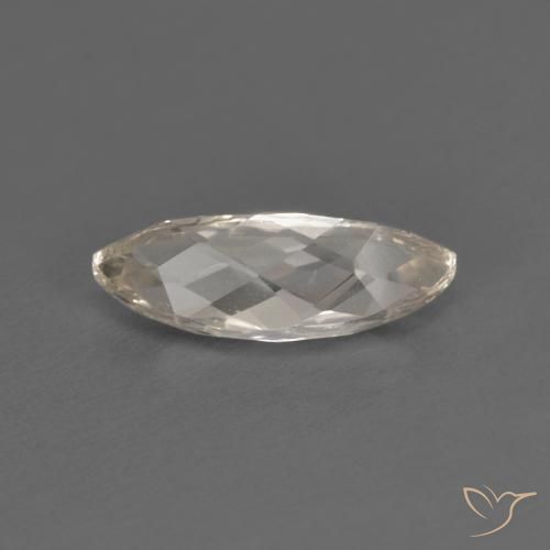 Topacio Blanco cálido natural de 1.88 ct, Marquesa, VVS-VS