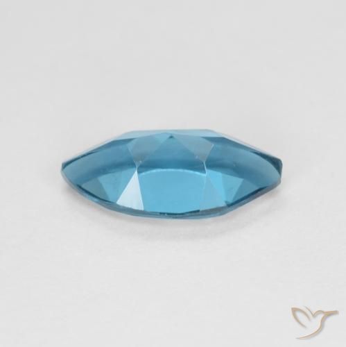 Topacio Azul Londres natural de 1.16 ct, Marquesa, VVS