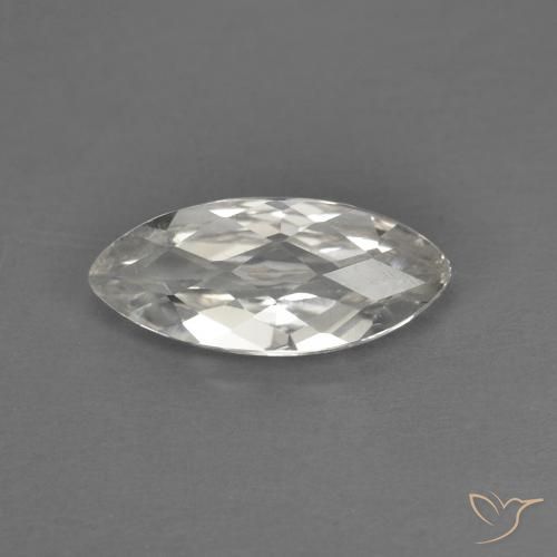 1.45ct Natural Blanco cálido Topacio, Marquesa, VVS