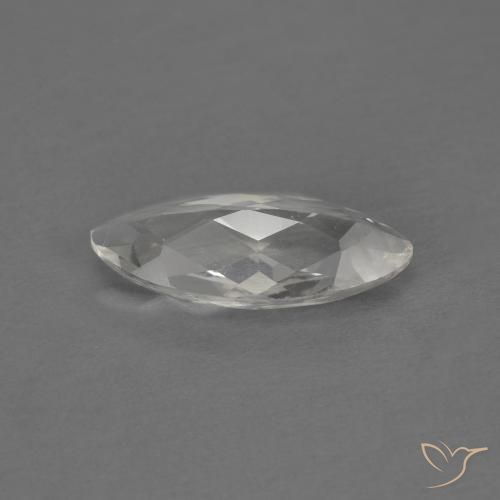 Topacio Blanco cálido natural de 1.45 ct, Marquesa, VVS