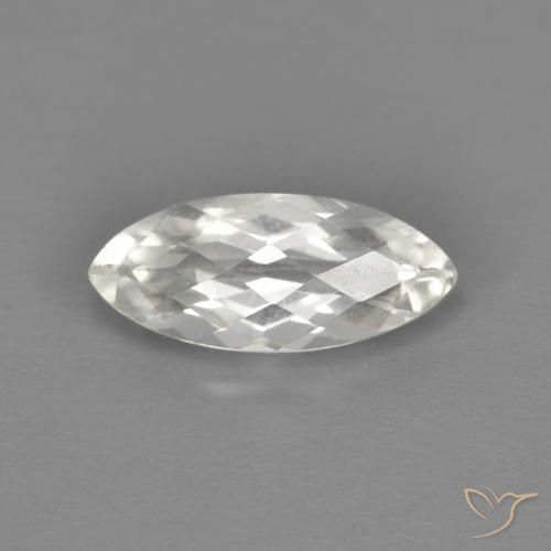 1.85ct Natural Blanco cálido Topacio, Marquesa, VVS-VS