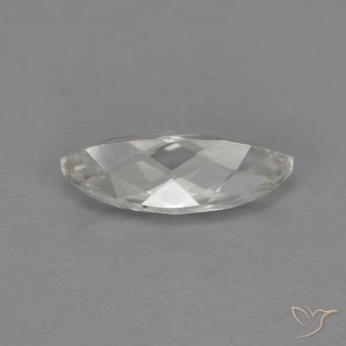Topacio Blanco cálido natural de 1.85 ct, Marquesa, VVS-VS
