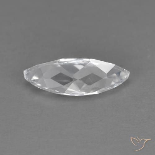 Topacio Blanco natural de 1.71 ct, Marquesa, VVS-VS