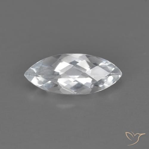 1.60ct Natural Blanco Topacio, Marquesa, VVS-VS