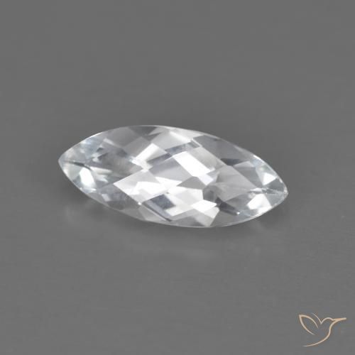 Topacio Blanco natural de 1.60 ct, Marquesa, VVS-VS