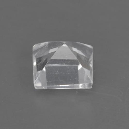 Topacio Blanco natural de 0.52 ct, Cuadrado, VVS-VS