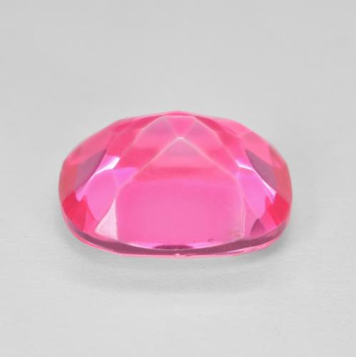 Topacio Magenta intenso natural de 6.50 ct, Forma Cojín, VVS