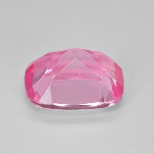 Topacio Medium Dark-Pink natural de 6.41 ct, Forma Cojín, VVS