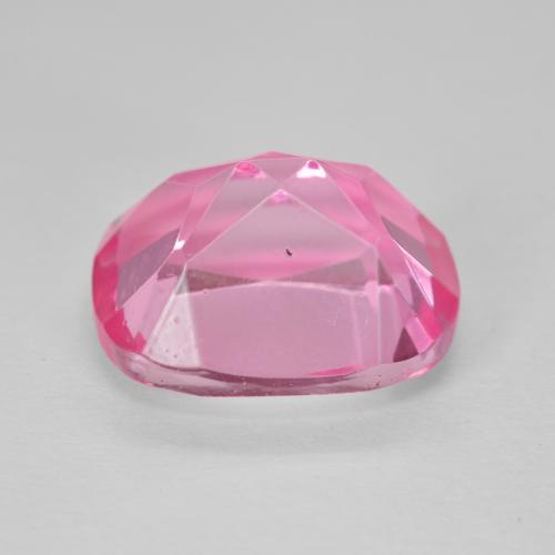 Topacio rosa natural de 7,28 ct, corte cojín, VVS