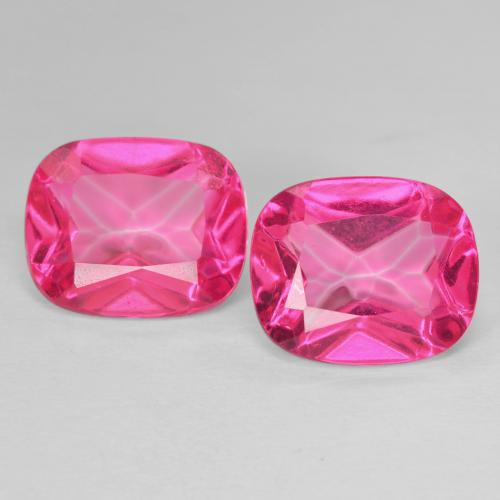 12.49ctw Natural Rosado medio Topacio, Forma Cojín, VVS